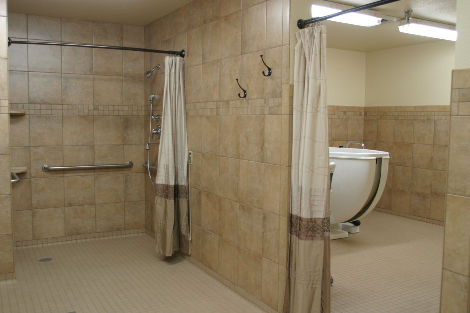 Modern shower room