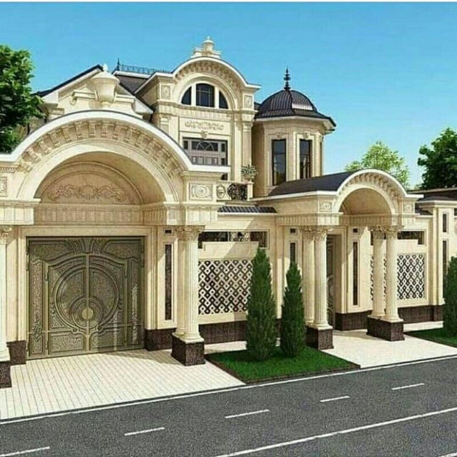 Houses from Dagestan stone in Chechnya