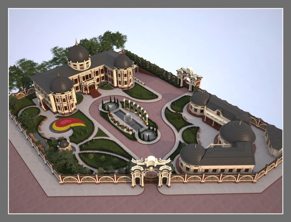 Projects of houses in Chechnya