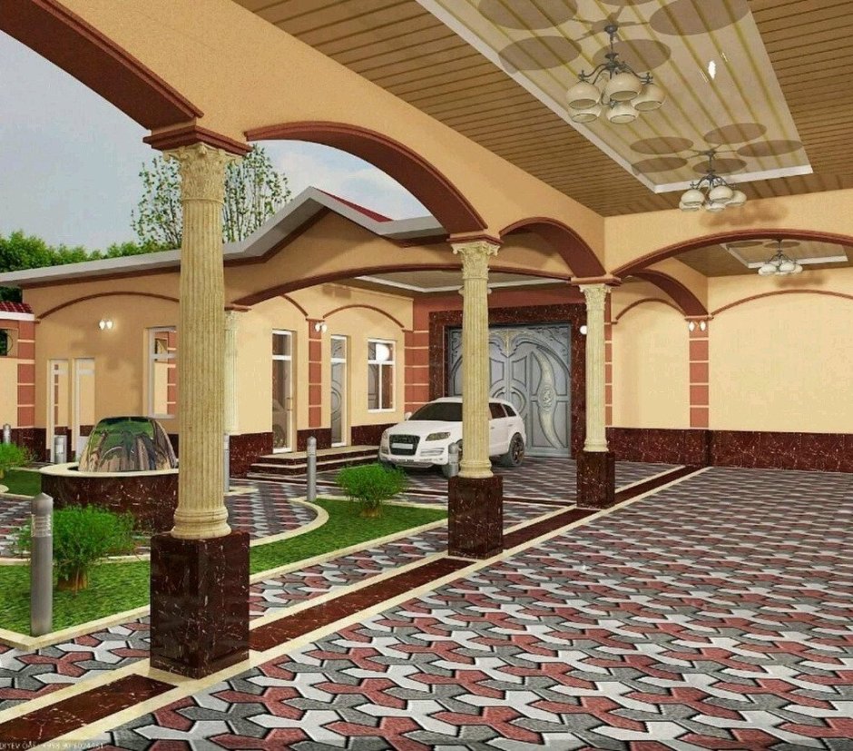 Projects of one -story houses in Chechnya