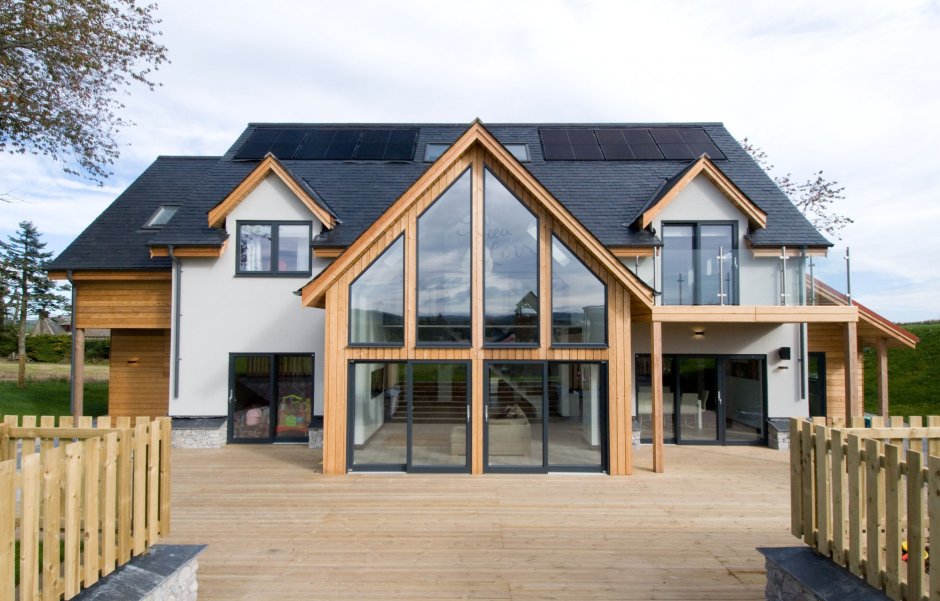 House in the style of Timber Frame