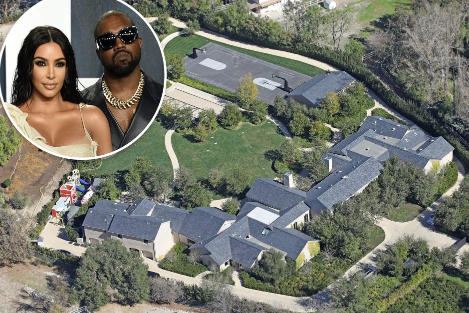 The mansion of Kim Kardashian