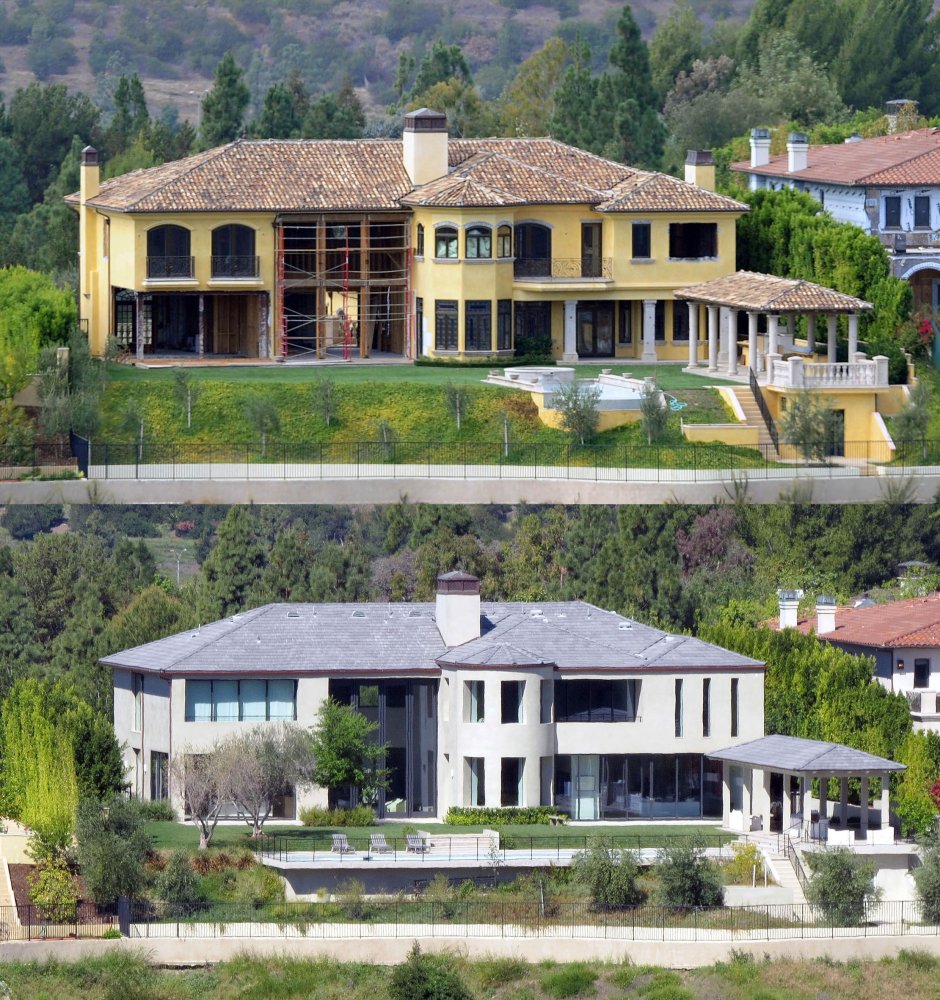 The mansion of Kim Kardashian