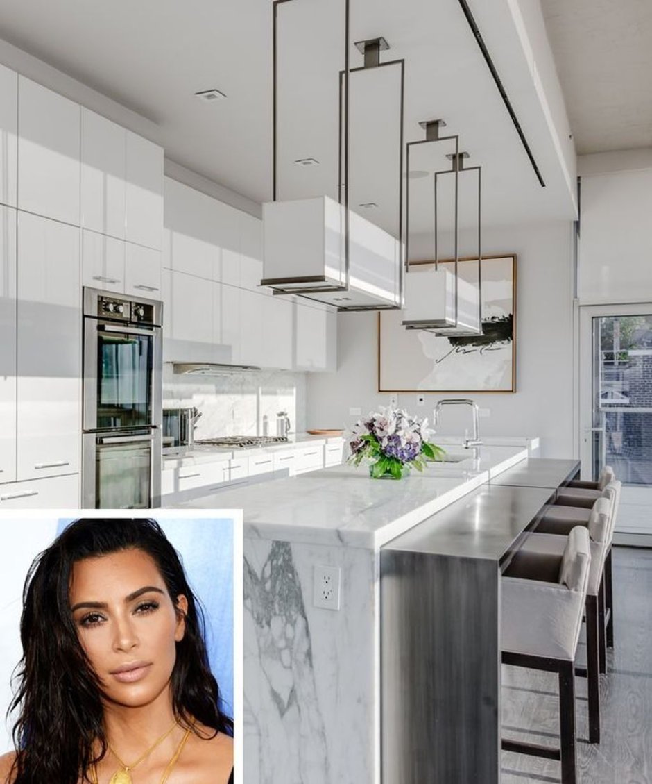House Kardashian Jenner Interior Kitchen