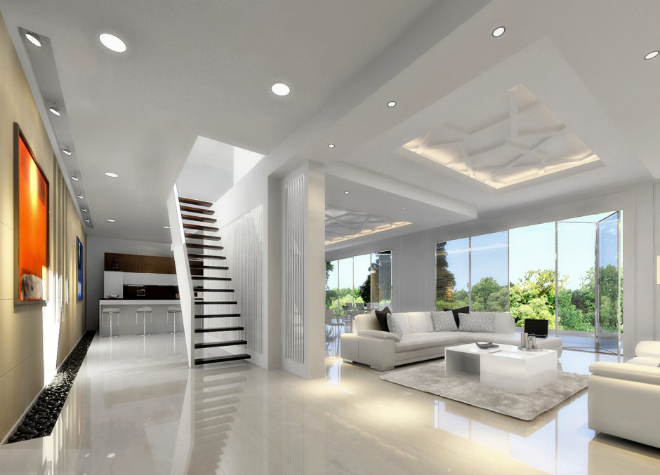 Modern interior in a private house