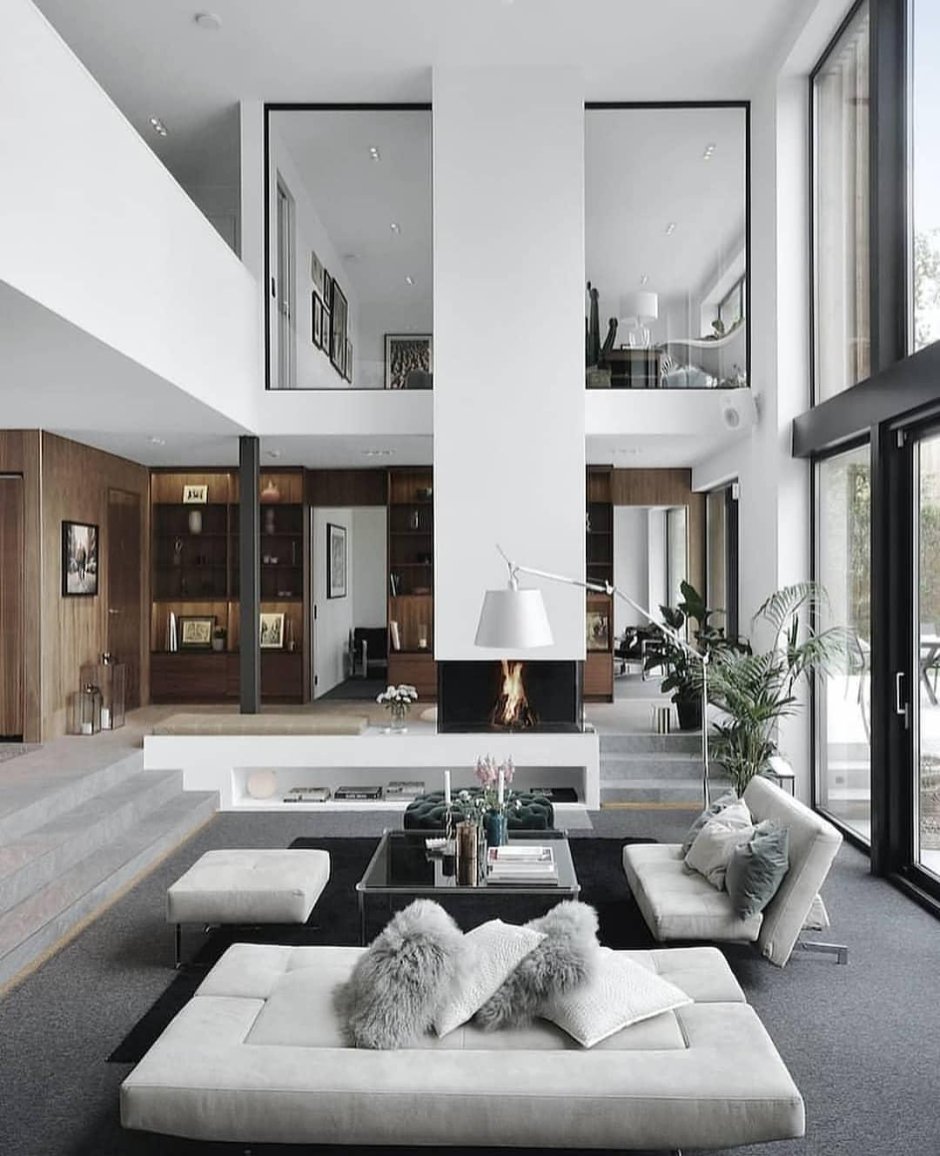 The interior of a minimalism style