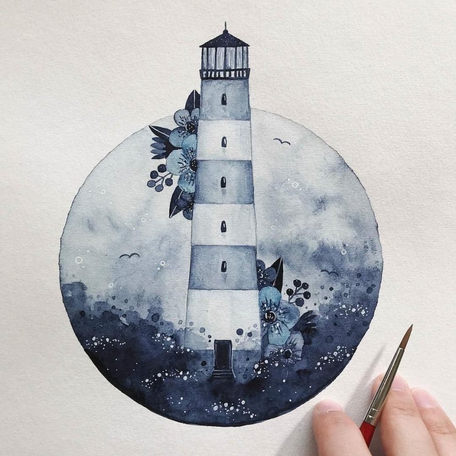 Sketching lighthouse