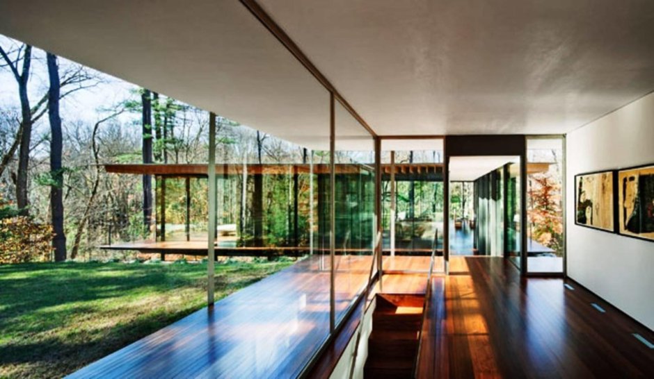 Kengo Kuma Glass Wood House