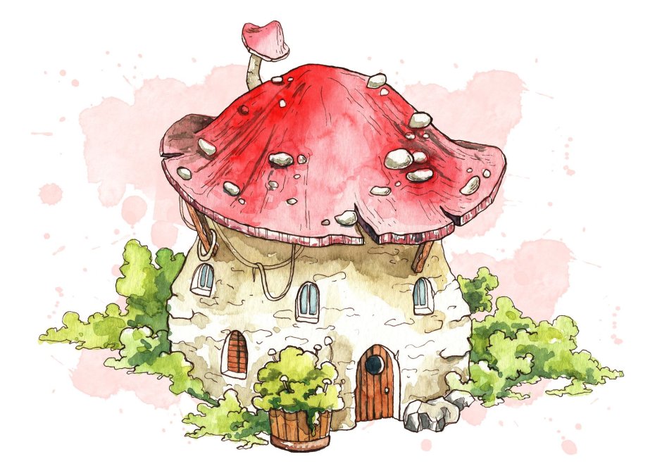 Fairytale house for children