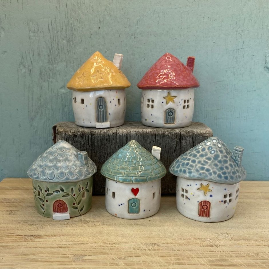 Ceramic houses