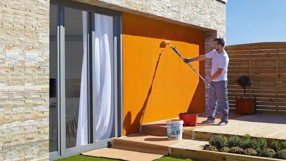 To paint a house