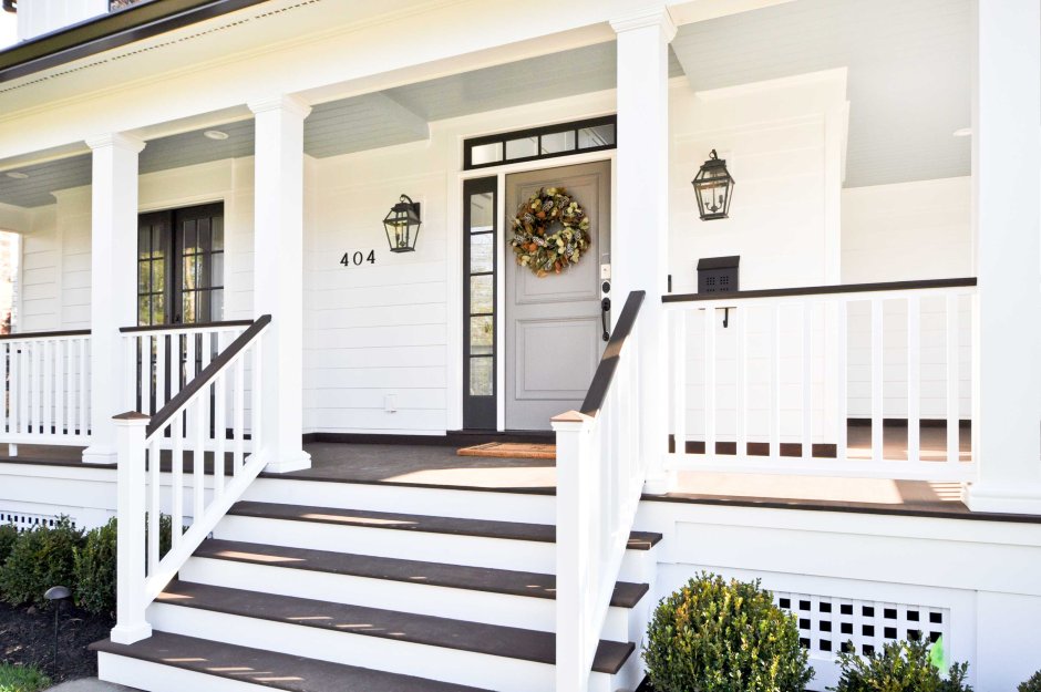 Classical style porch