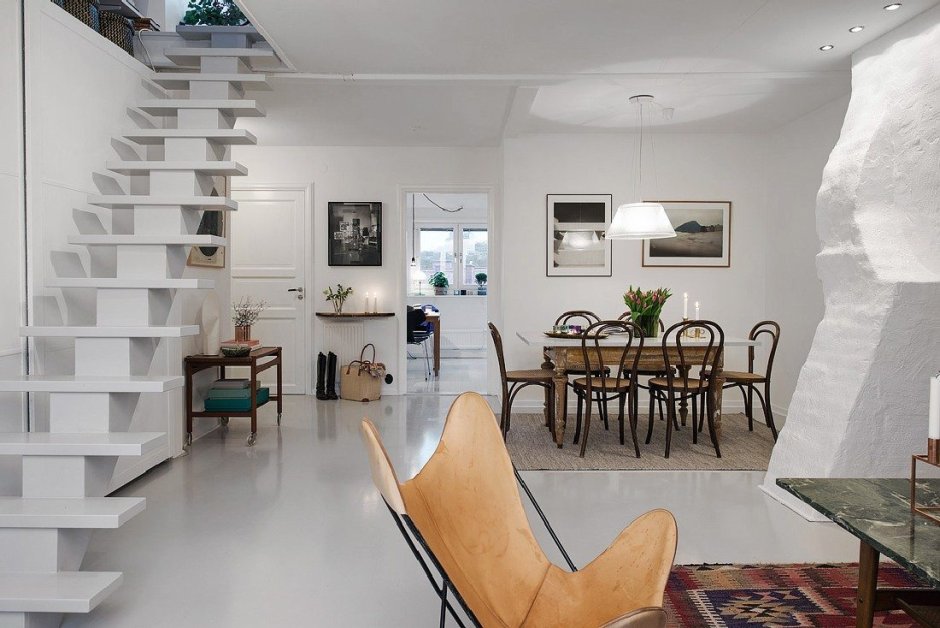 Two -story apartment in Sweden
