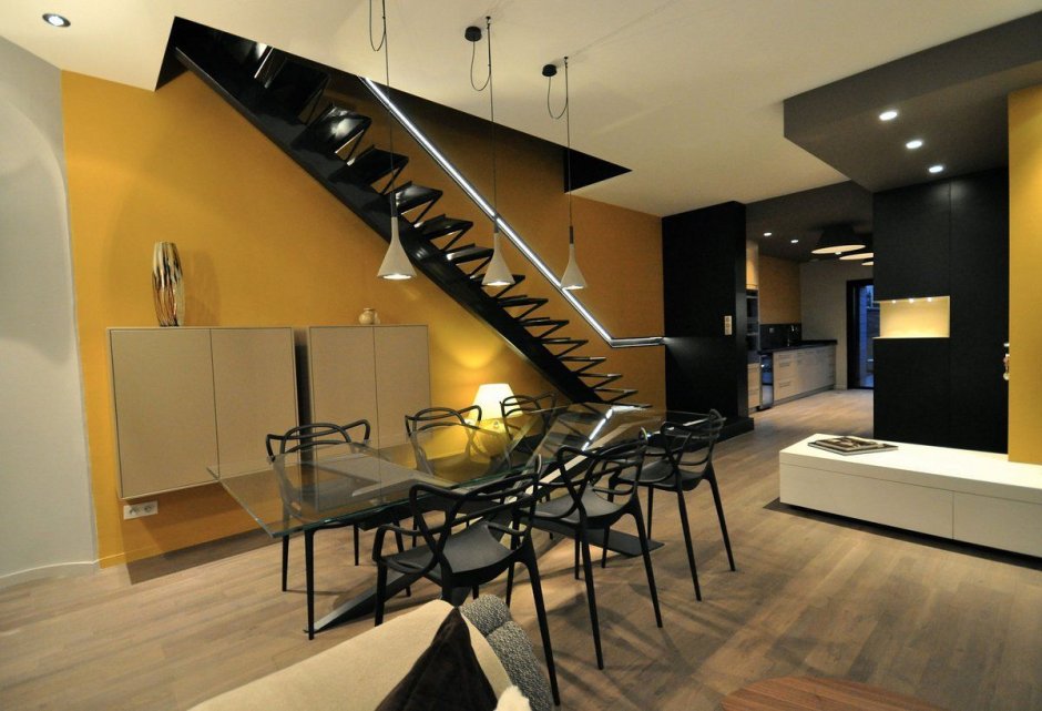 Stylish two -story apartment