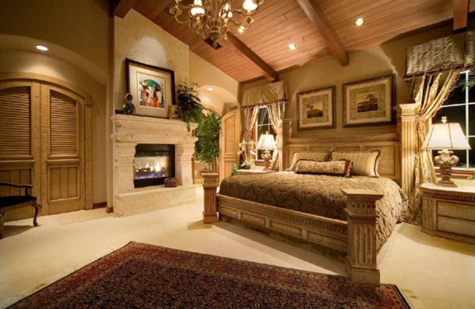 Country style bedroom