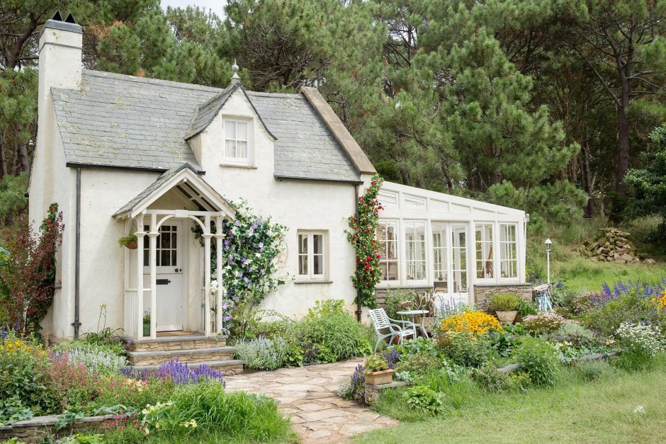 English houses with garden stone Jane Osten