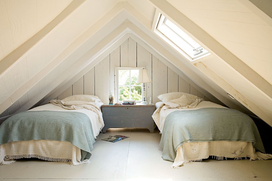 Guest house with attic
