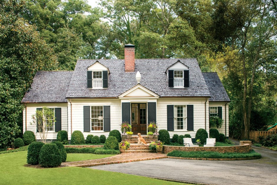 Country house in the style of country exterior