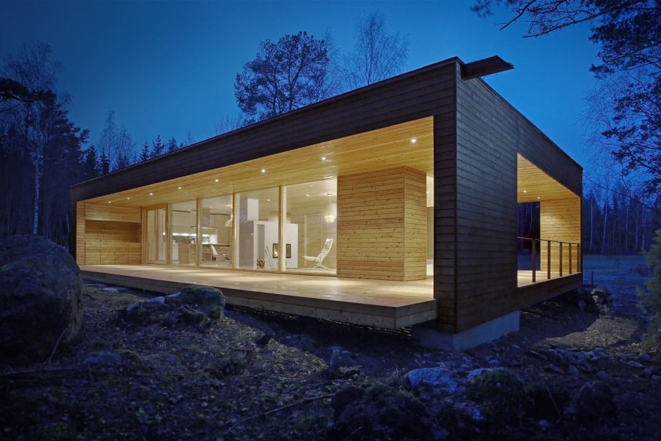 Stylish modular house