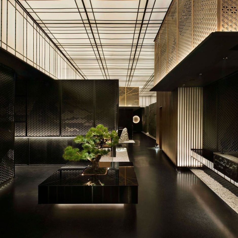 Modern Japanese style in the interior
