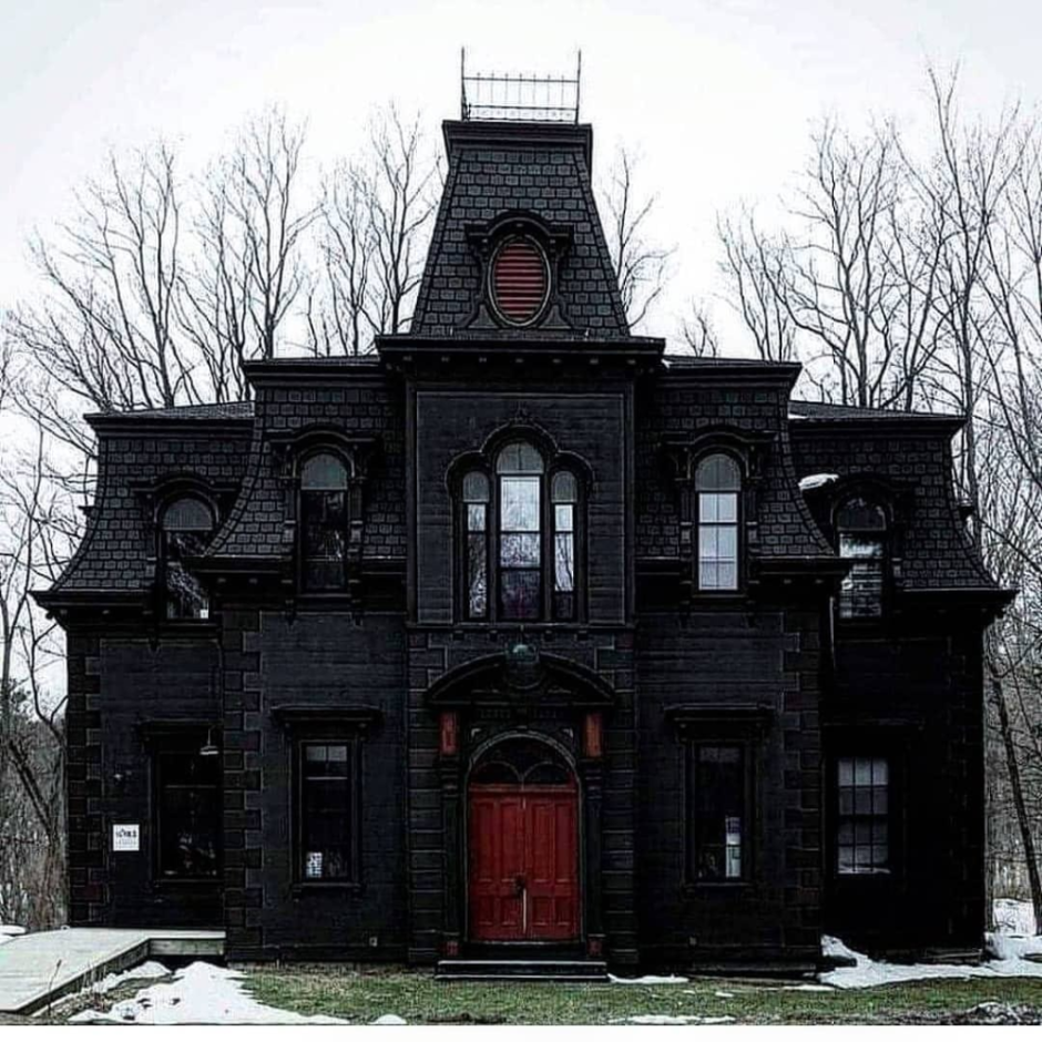 Gothic mansion Victorian Gothic
