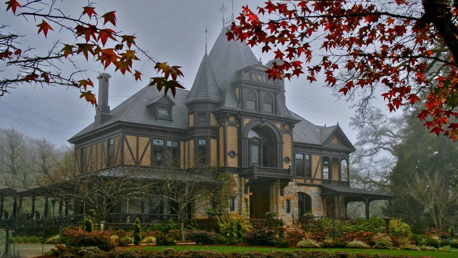 Gothic style private house