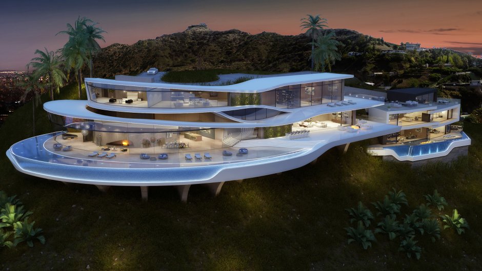 Futuristic villa
