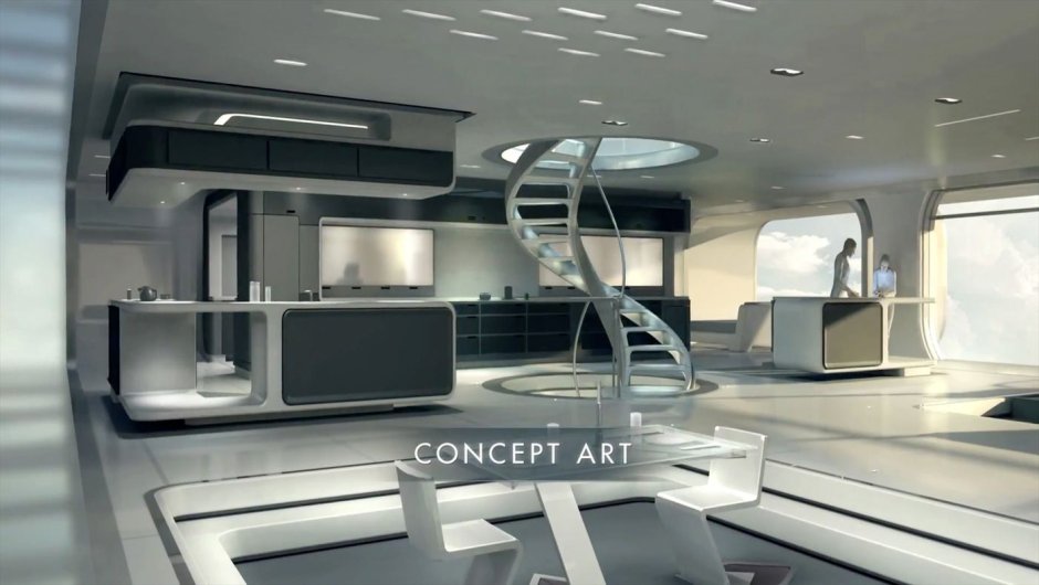House design from the film Oblivion