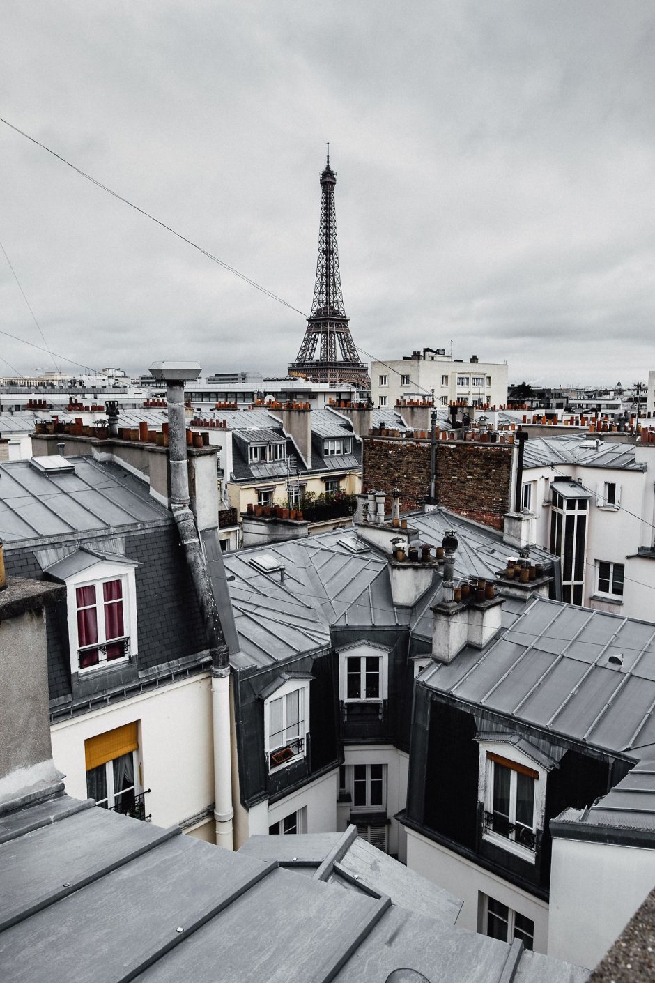 Parisian roofs