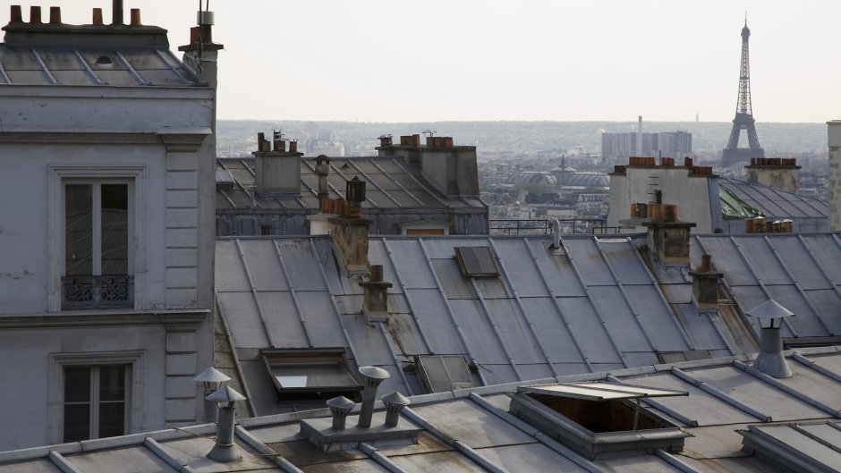 "The roofs of Paris"