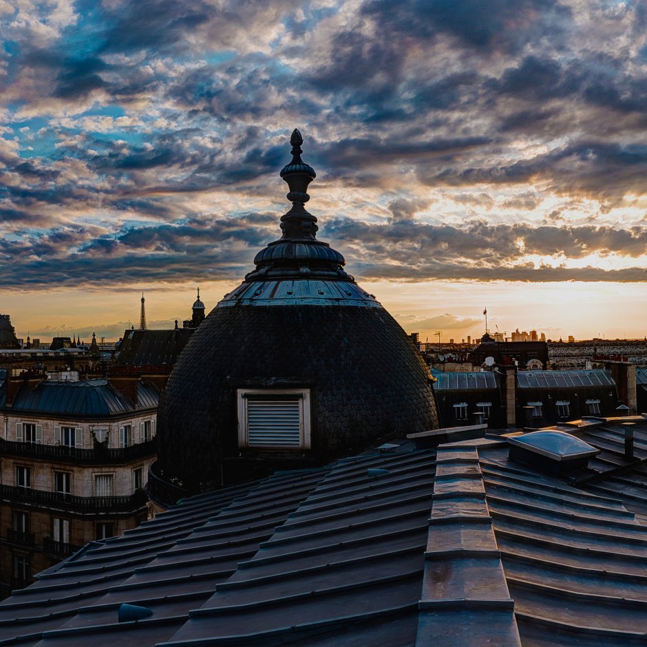"The roofs of Paris"