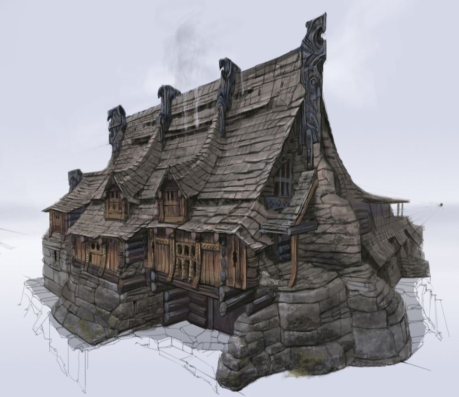 The house of the Yarl Vikings