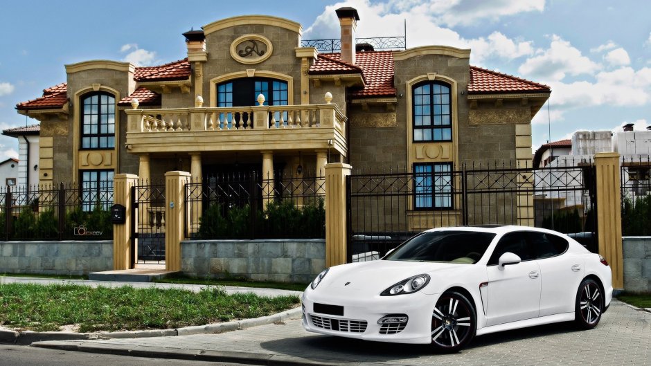 Nice House and Car