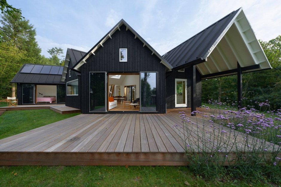 Scandinavian Style Wooden House
