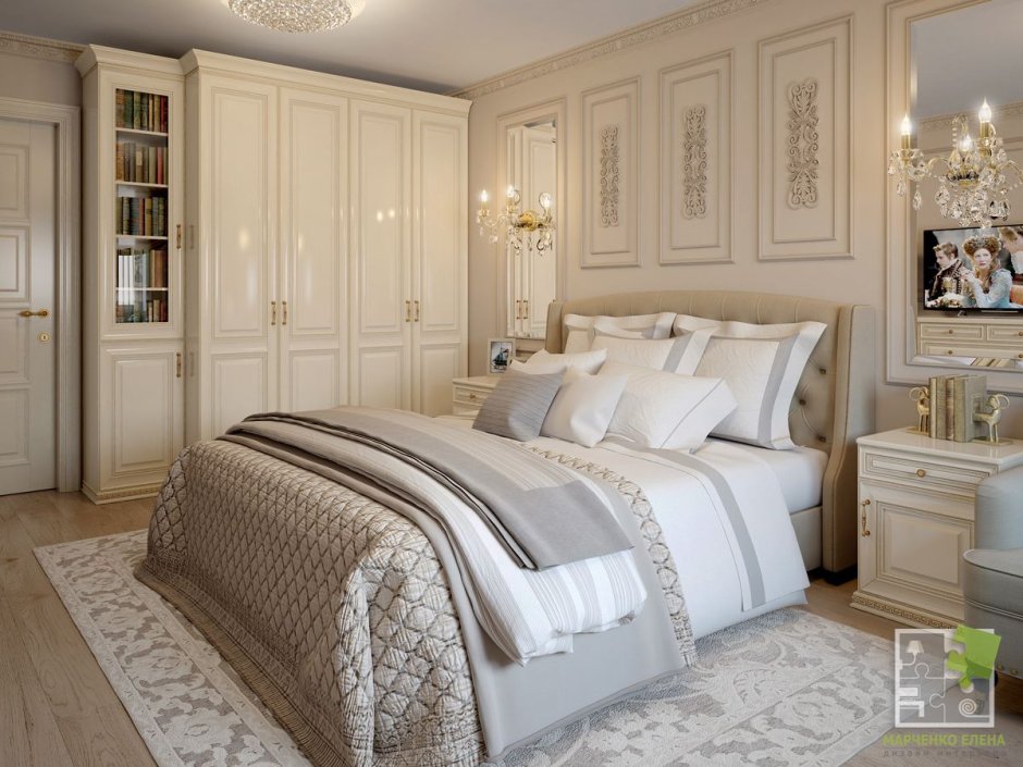 Classic bedroom design