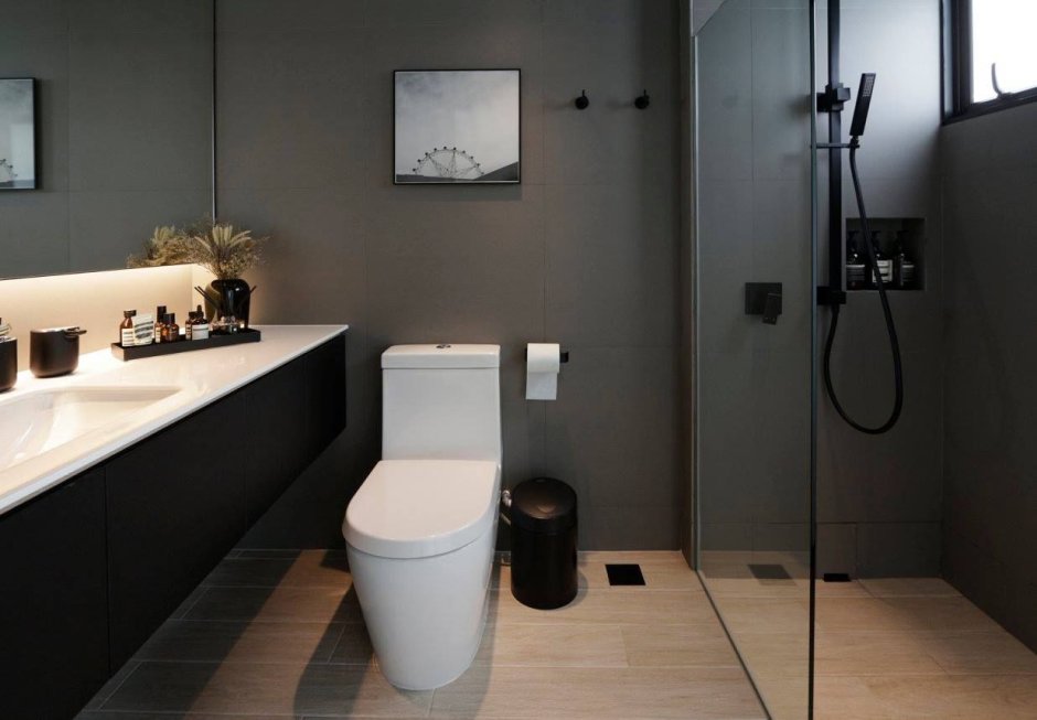Simple bathroom design