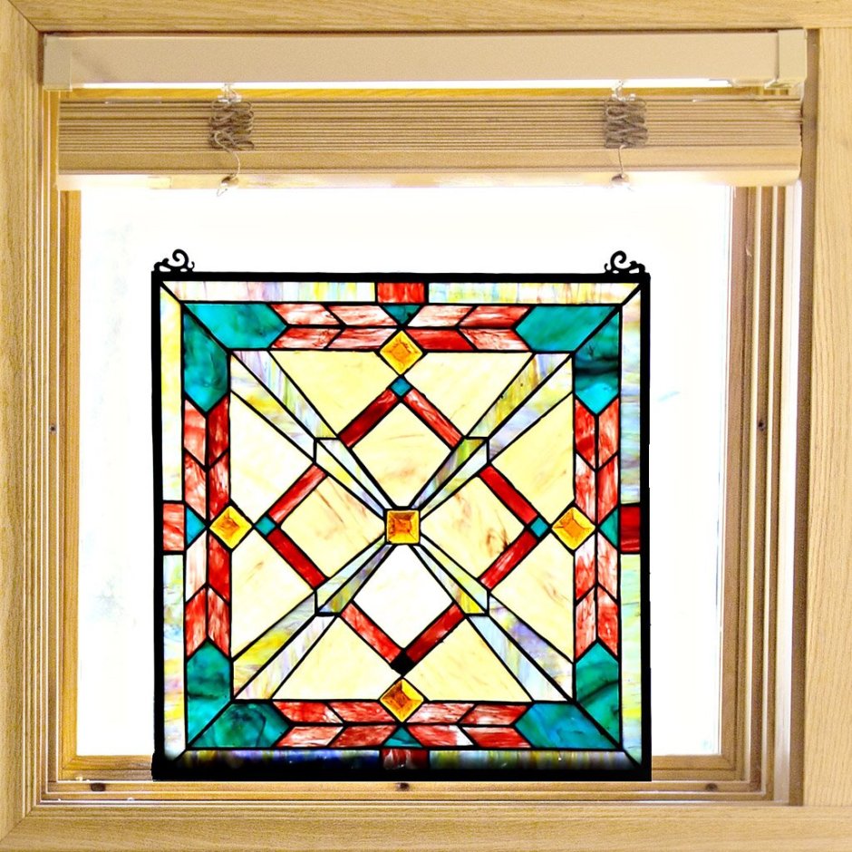 Stained glass window design