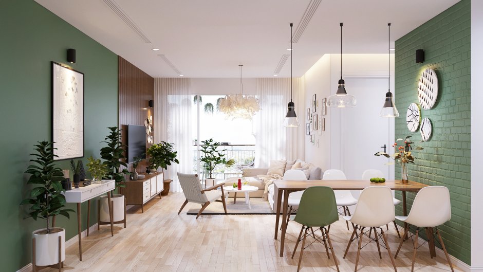 Green design apartments
