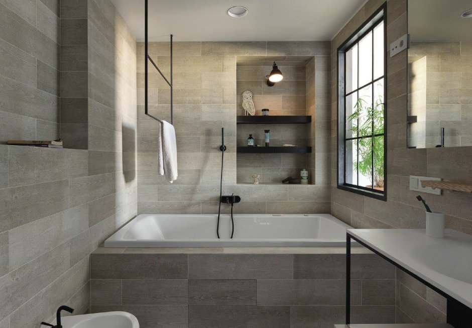 Bathroom loft design