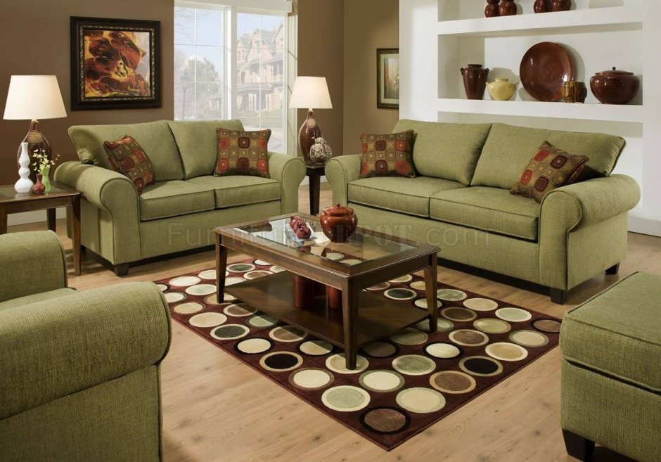 Brown sofa design