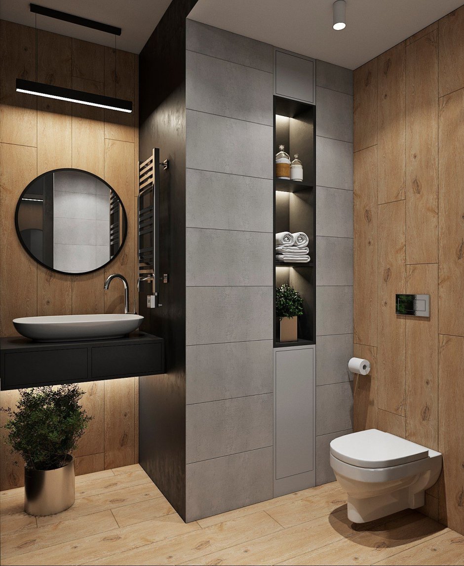 Modern small bathroom design