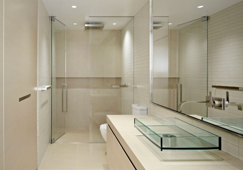 Bathroom with shower design modern