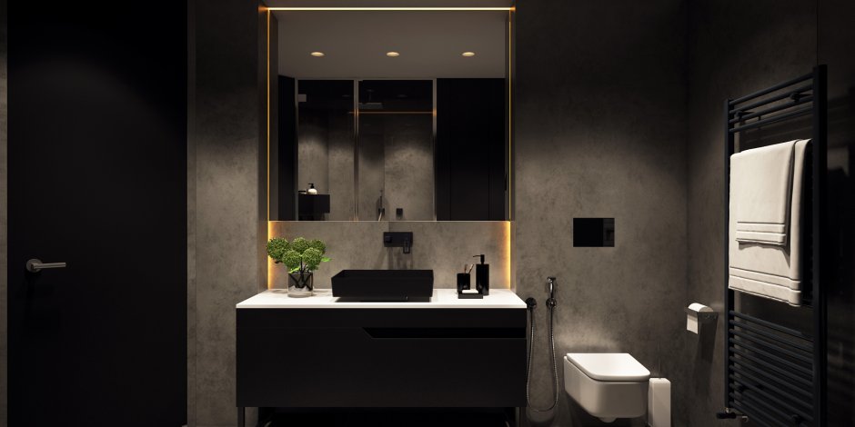 Bathroom design minimalism