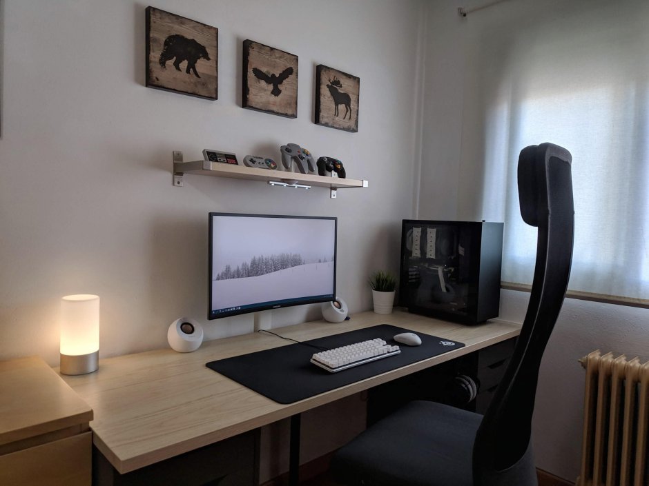 Home office setup