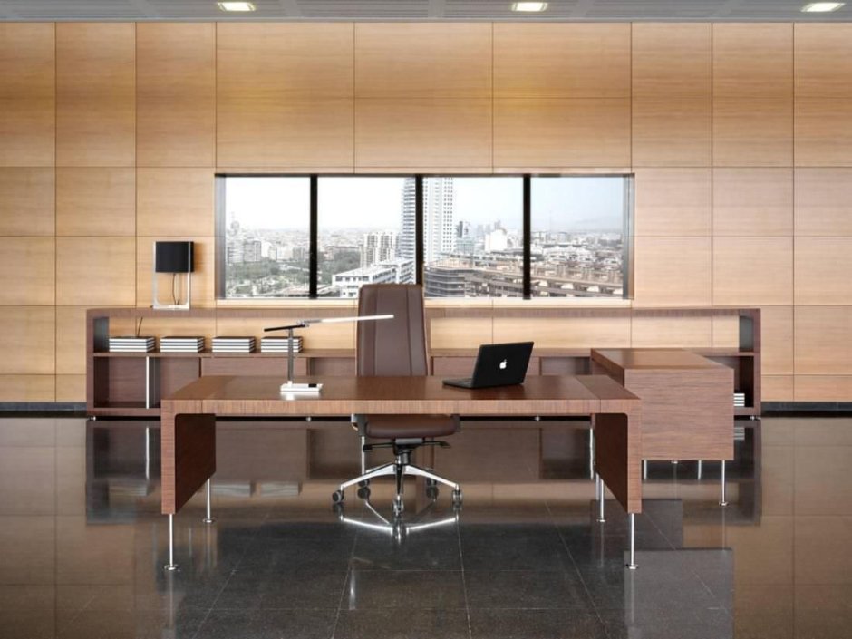 Wood office furniture