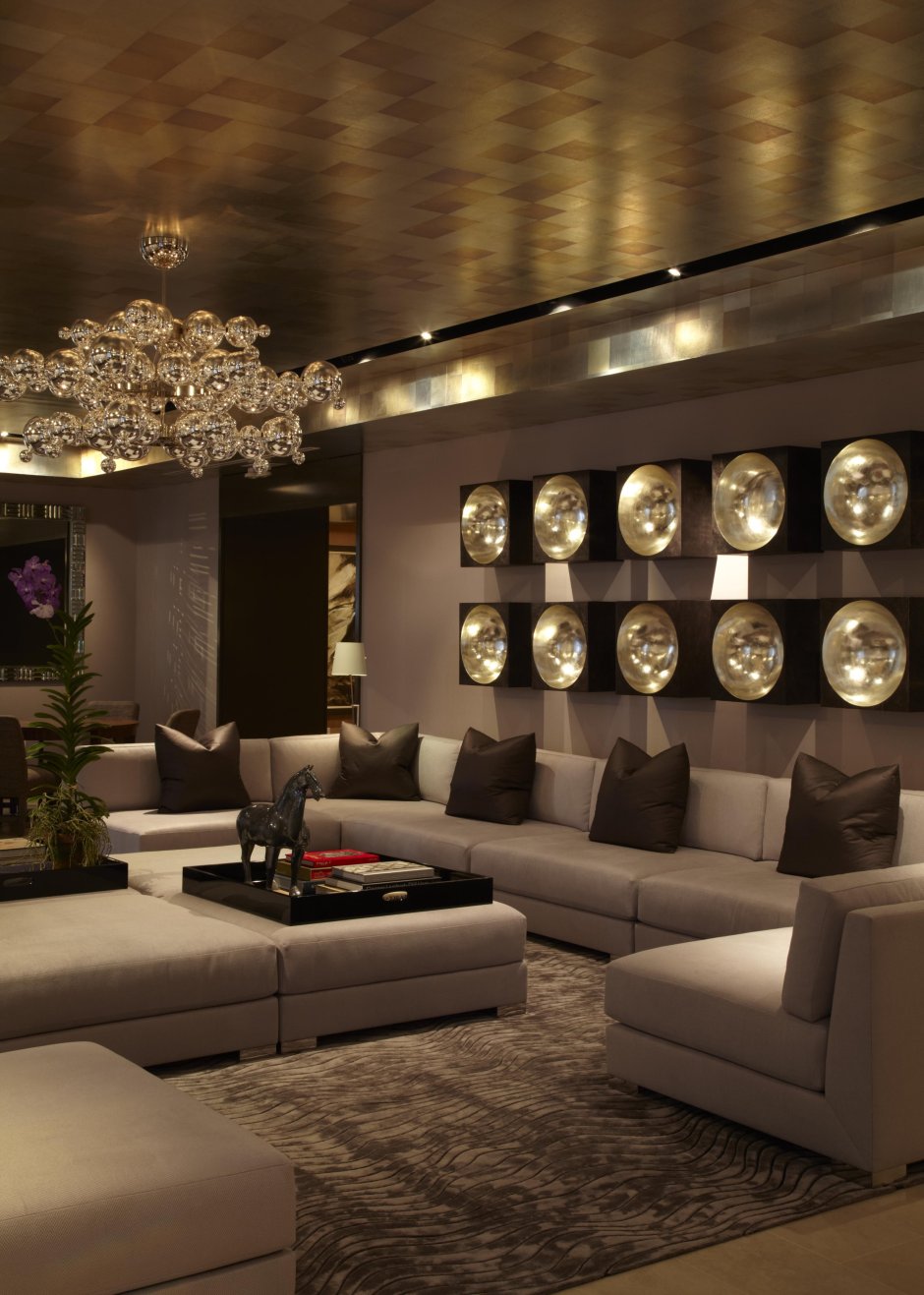 Luxury living room design