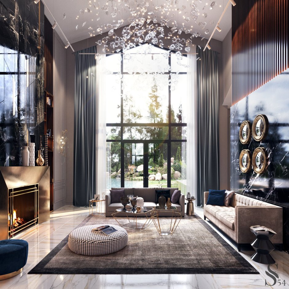 Modern luxury interior