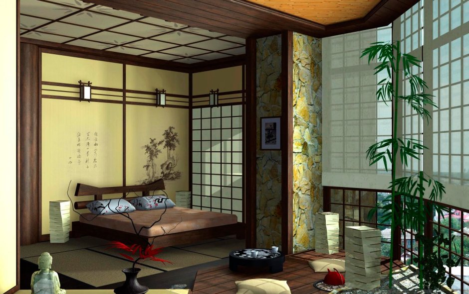 Japanese house room