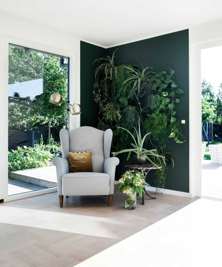 Indoor green wall