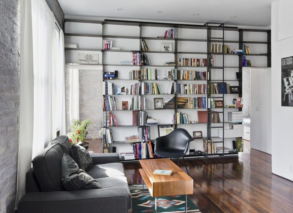 Home library shelves